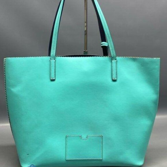 Kate Spade Scalloped Edge Leather Tote Bag - Picture 3 of 10